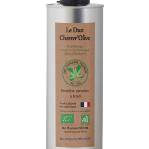 Duo Chanvr'Olive, mélange d'huiles bio pour la santé