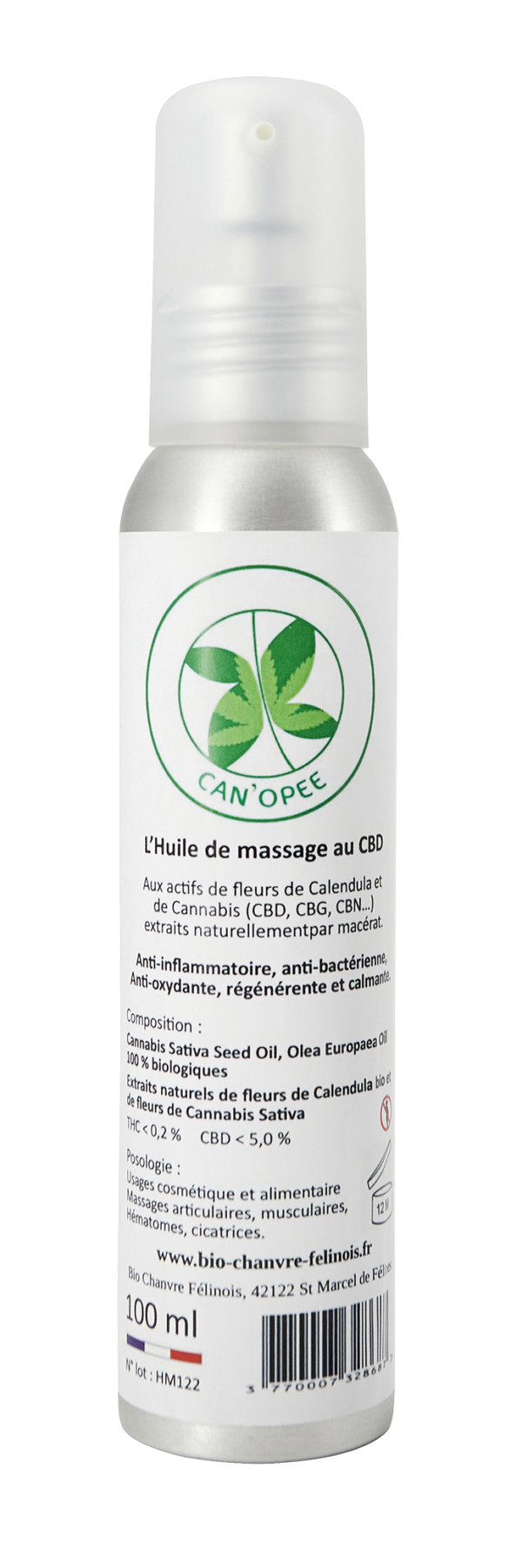 macerat CBD CBG CBN et calendula